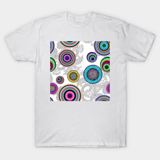 Colorful motifs T-Shirt